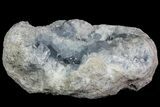 Blue Celestine (Celestite) Crystal Geode - Madagascar #70833-1